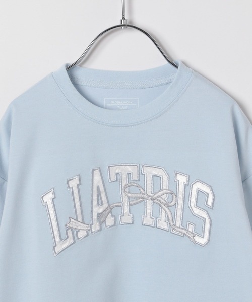 GLOBAL WORK(グローバルワーク)の「ヘビロッTEEモチーフ/T/589261(Tシャツ/カットソー・キッズ・ブルー系その他/ホワイト・100cm/110cm/120cm)」の12枚目の写真