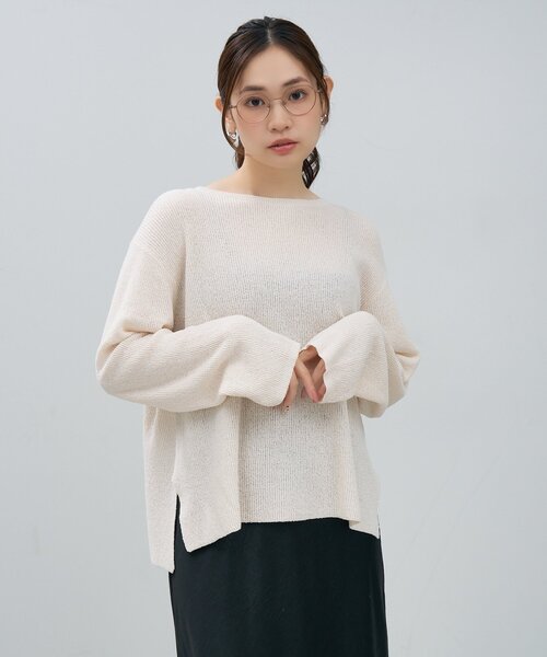 Zoff（ゾフ）の「【水越みさと さんコラボ】Zoff｜Misato Mizukoshi ボストン型 クラウンパント メガネ｜中顔面短縮みえ メタルフレーム 伊達メガネ 度付き（レンズ交換券付き）大人可愛い ユニセックス（メガネ・レディース・ゴールド/ブラック系その他6/ブラウン・FREE）」の20枚目の写真