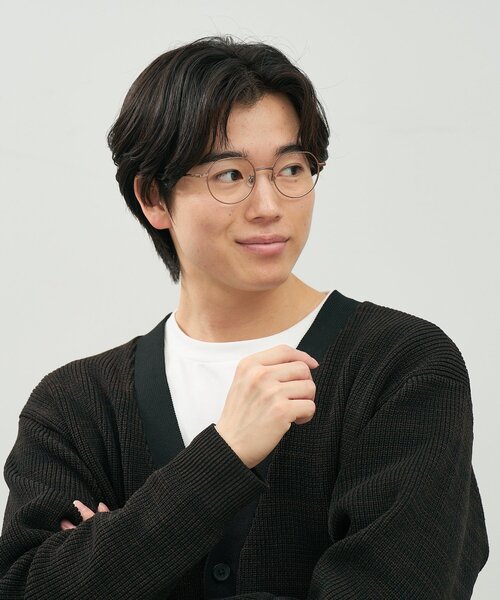 水越みさと さんコラボ】Zoff｜Misato Mizukoshi ボストン型 クラウン