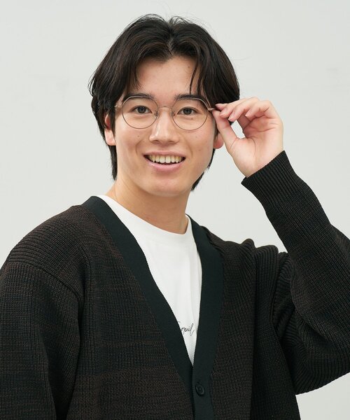 MIO 水越みさと さんコラボ】Zoff｜Misato Mizukoshi ボストン型 クラウン