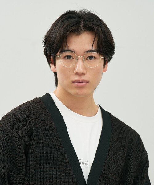 水越みさと さんコラボ】Zoff｜Misato Mizukoshi ボストン型 クラウン