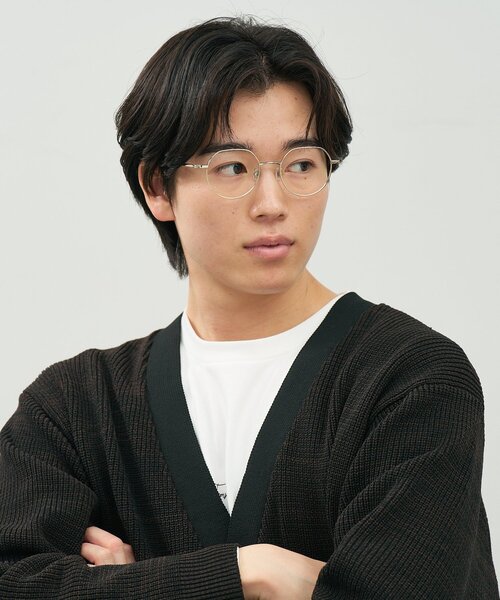 水越みさと さんコラボ】Zoff｜Misato Mizukoshi ボストン型 クラウン