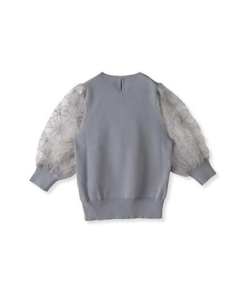 セール】フェザーフラワーニット≪手洗い可能≫（ニット/セーター