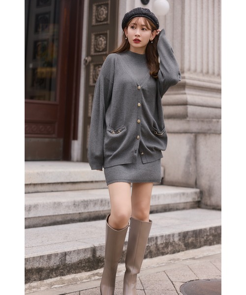 猫服・アクセサリー Clemence Knit Dress Set Clemence Knit Dress Set（ワンピース）｜Her lip to（ハー