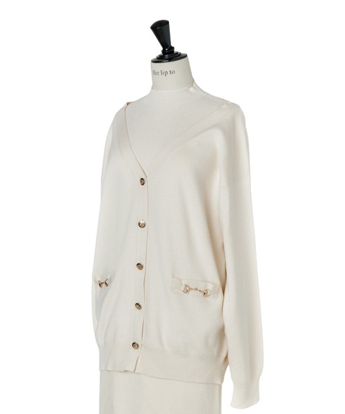 【新品未使用タグ付き】Clemence Knit Dress Set Clemence Knit Dress Set（ワンピース）｜Her lip to（ハー