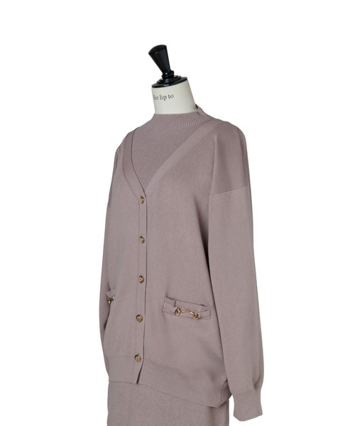 Clemence Knit Dress Set Sサイズ Clemence Knit Dress Set（ワンピース）｜Her lip to（ハー