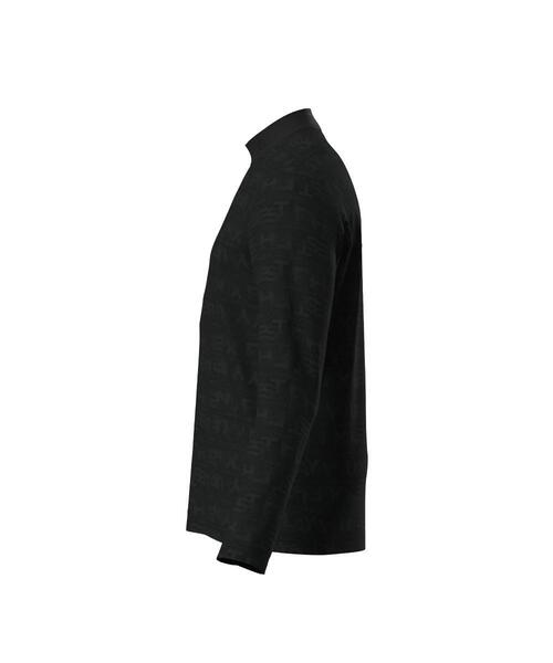 【パープル】凸凹PLAYロゴジャカード長袖ハイネックシャツ <PERFORMANCE> (MENS) ピン PING メンズ ロゴジャカード 長袖 ハイネック シャツ 621-5266900