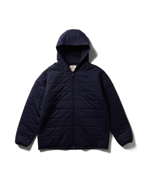 Snow Peak(スノーピーク)の「Snow Peak / Flexible Insulated Zip Up Hoodie フレキシブル 断熱 ジップアップパーカー(パーカー・メンズ・ネイビー/ブラック/ライトブラウン・XL/L/M/2/S/1/XXL)」の7枚目の写真