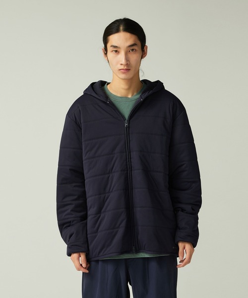 Snow Peak(スノーピーク)の「Snow Peak / Flexible Insulated Zip Up Hoodie フレキシブル 断熱 ジップアップパーカー(パーカー・メンズ・ネイビー/ブラック/ライトブラウン・XL/L/M/2/S/1/XXL)」の13枚目の写真