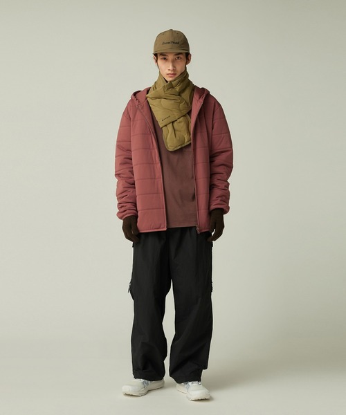 Snow Peak(スノーピーク)の「Snow Peak / Flexible Insulated Zip Up Hoodie フレキシブル 断熱 ジップアップパーカー(パーカー・メンズ・ネイビー/ブラック/ライトブラウン・XL/L/M/2/S/1/XXL)」の14枚目の写真