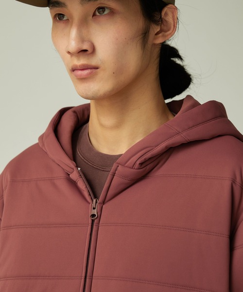 Snow Peak(スノーピーク)の「Snow Peak / Flexible Insulated Zip Up Hoodie フレキシブル 断熱 ジップアップパーカー(パーカー・メンズ・ネイビー/ブラック/ライトブラウン・XL/L/M/2/S/1/XXL)」の18枚目の写真