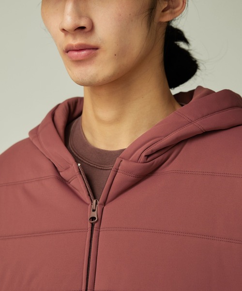 Snow Peak(スノーピーク)の「Snow Peak / Flexible Insulated Zip Up Hoodie フレキシブル 断熱 ジップアップパーカー(パーカー・メンズ・ネイビー/ブラック/ライトブラウン・XL/L/M/2/S/1/XXL)」の19枚目の写真