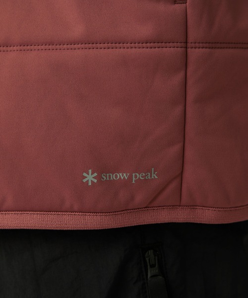 Snow Peak(スノーピーク)の「Snow Peak / Flexible Insulated Zip Up Hoodie フレキシブル 断熱 ジップアップパーカー(パーカー・メンズ・ネイビー/ブラック/ライトブラウン・XL/L/M/2/S/1/XXL)」の21枚目の写真