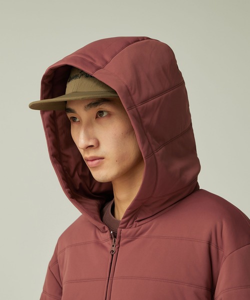 Snow Peak(スノーピーク)の「Snow Peak / Flexible Insulated Zip Up Hoodie フレキシブル 断熱 ジップアップパーカー(パーカー・メンズ・ネイビー/ブラック/ライトブラウン・XL/L/M/2/S/1/XXL)」の4枚目の写真