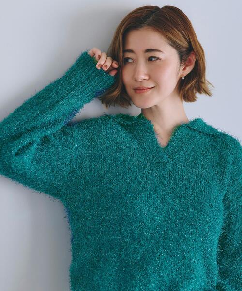 G FORE ニット　グリーン　美品 G FORE ニット グリーン 美品 G FORE ニット グリーン 美品