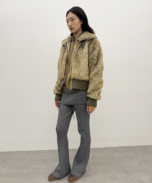 Oriens JOURNAL STANDARD（オリエンス ジャーナルスタンダード）の「フェイクファーブルゾン（その他アウター・レディース・ブラウン系その他/キャメル・FREE）」の20枚目の写真