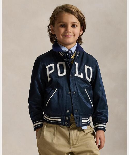 Polo Ralph Lauren スウェット　スタジャン L ネイビー Polo Ralph Lauren スウェット スタジャン L ネイビー