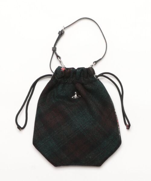 ショルダーバッグ・ポシェット [Vivienne Westwood] Drawstring Pouch Shoulder Bag DRAWSTRING POUCH SET（ショルダーバッグ）｜Vivienne Westwood