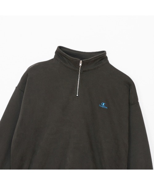 Champion(チャンピオン)の「チャンピオン HALF ZIP SWEATSHIRT_(スウェット・レディース・ホワイト/ライトグレー/ダークグリーン/チャコールグレー/ダークブルー・M/L)」の14枚目の写真