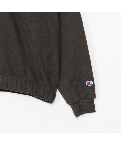 Champion(チャンピオン)の「チャンピオン HALF ZIP SWEATSHIRT_(スウェット・レディース・ホワイト/ライトグレー/ダークグリーン/チャコールグレー/ダークブルー・M/L)」の16枚目の写真