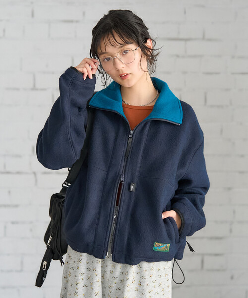 セール】Foxfire/フォックスファイヤー 配色 フリースジャケット