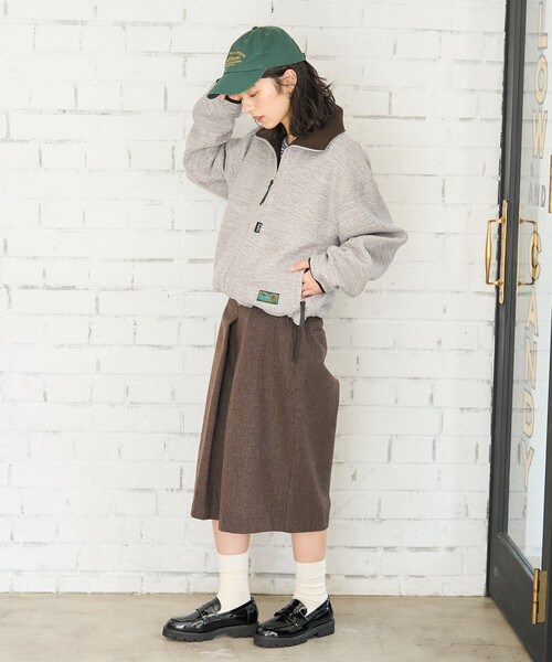 FREAK'S STORE(フリークスストア)の「Foxfire/フォックスファイヤー 配色 フリースジャケット(その他アウター・レディース・ネイビー/パープル/ライトグレー・フリ-)」の22枚目の写真