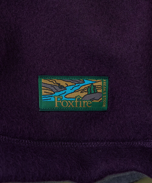 FREAK'S STORE(フリークスストア)の「Foxfire/フォックスファイヤー 配色 フリースジャケット(その他アウター・レディース・ネイビー/パープル/ライトグレー・フリ-)」の5枚目の写真