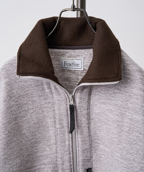 FREAK'S STORE(フリークスストア)の「Foxfire/フォックスファイヤー 配色 フリースジャケット(その他アウター・レディース・ネイビー/パープル/ライトグレー・フリ-)」の15枚目の写真
