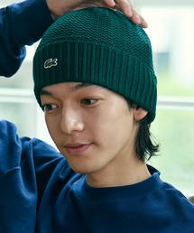LACOSTE（ラコステ）の「ワンポイントウールニットキャップ（ニットキャップ/ビーニー）」