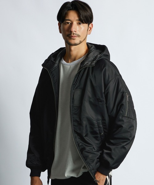 MA-1パーカー（ブルゾン）｜LANVIN en Bleu（ランバンオンブルー）の