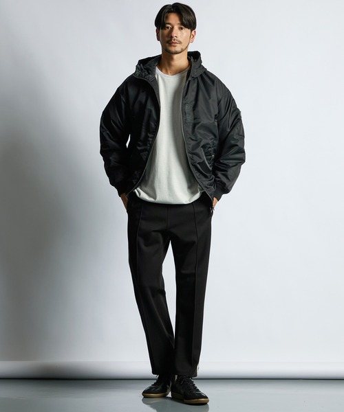 MA-1パーカー（ブルゾン）｜LANVIN en Bleu（ランバンオンブルー）の