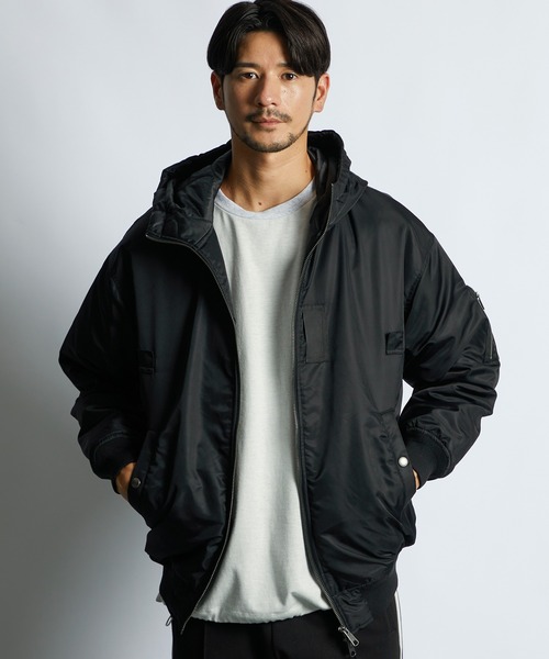 MA-1パーカー（ブルゾン）｜LANVIN en Bleu（ランバンオンブルー）の