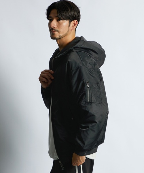 MA-1パーカー（ブルゾン）｜LANVIN en Bleu（ランバンオンブルー）の