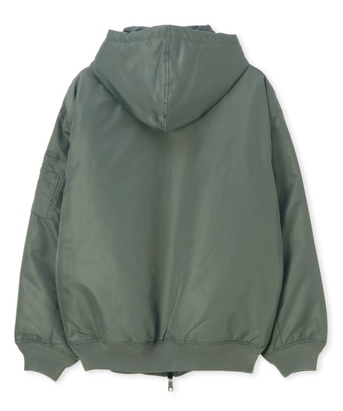 LANVIN en Bleu(ランバンオンブルー)の「MA-1パーカー(ブルゾン・メンズ・ブラック/カーキ・52/50/48)」の14枚目の写真