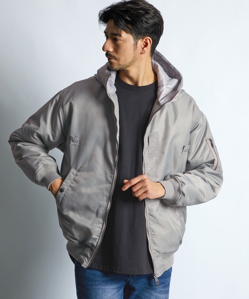 セール】MA-1パーカー（ブルゾン）｜LANVIN en Bleu（ランバンオン