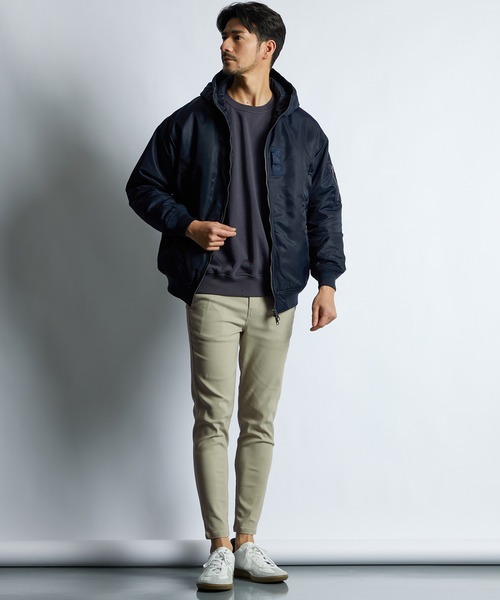 MA-1パーカー（ブルゾン）｜LANVIN en Bleu（ランバンオンブルー）の