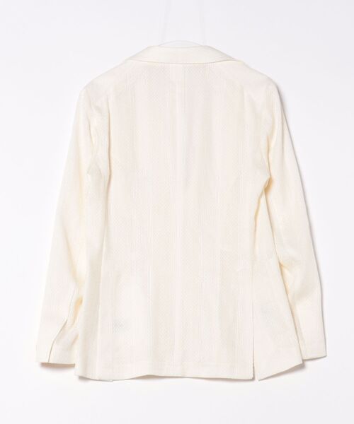 TAGLIATORE（タリアトーレ）の「【TAGLIATORE/タリアトーレ】アンコンジャケット G-DAKAR22K 770170（テーラードジャケット・メンズ・ホワイト・46/50/44/48）」の2枚目の写真