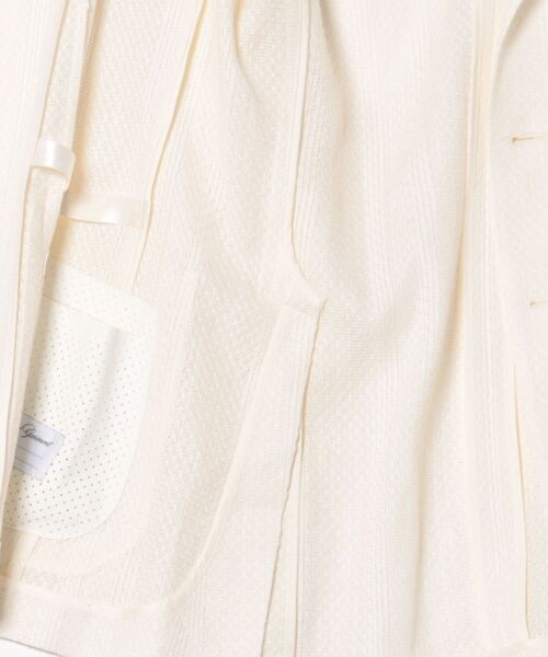 TAGLIATORE（タリアトーレ）の「【TAGLIATORE/タリアトーレ】アンコンジャケット G-DAKAR22K 770170（テーラードジャケット・メンズ・ホワイト・46/50/44/48）」の3枚目の写真