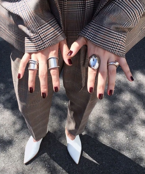 Soierie(ソワリー)の「ツイスト ラージ リング / Twist large ring(リング・レディース・シルバー・FREE)」の7枚目の写真