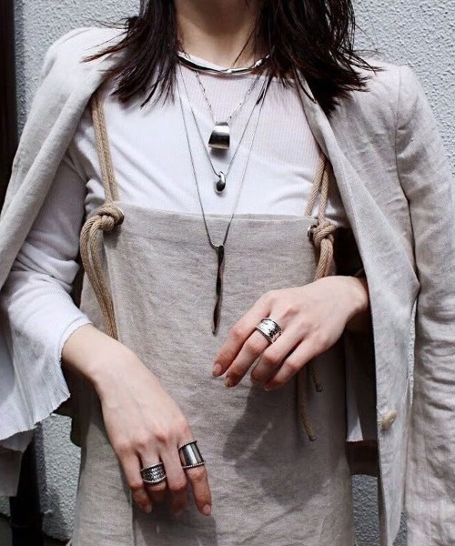 Soierie(ソワリー)の「ツイスト ラージ リング / Twist large ring(リング・レディース・シルバー・FREE)」の8枚目の写真