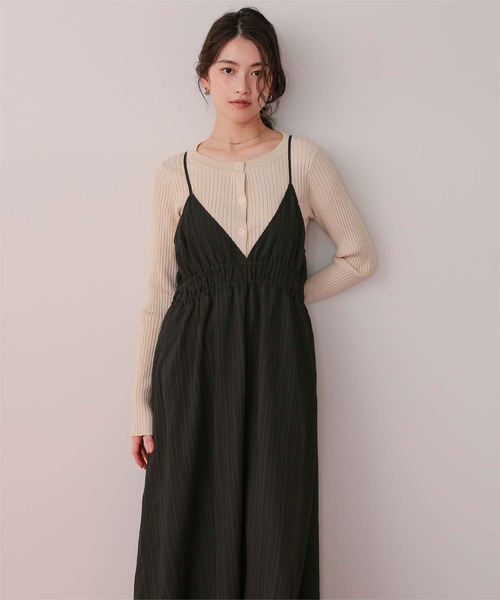 26SS新作/2026 SPRING COLLECTION】ボリュームギャザーキャミソール