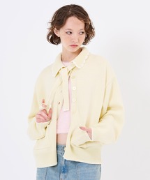 ハンドステッチ ニットジャケット TINA:JOJUN