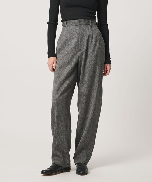 LOEFF(ロエフ)の「<LOEFF>TW ボンタン パンツ(その他パンツ・レディース・ブラック/ネイビー/モカ/ホワイト/ダークグレー・2/0/00/1)」の4枚目の写真
