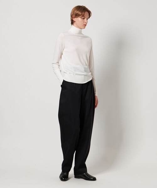 LOEFF(ロエフ)の「<LOEFF>TW ボンタン パンツ(その他パンツ・レディース・ブラック/ネイビー/モカ/ホワイト/ダークグレー・2/0/00/1)」の12枚目の写真
