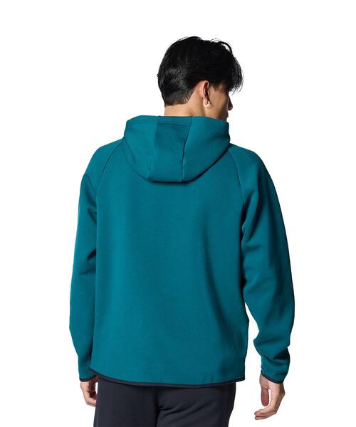 UNDER ARMOUR(アンダーアーマー)の「UAアンストッパブル フリース フーディー(トレーニング/メンズ)(スウェット・メンズ・ブルー系・XL/L/M/S/2XL)」の2枚目の写真