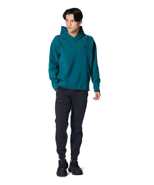 UNDER ARMOUR(アンダーアーマー)の「UAアンストッパブル フリース フーディー(トレーニング/メンズ)(スウェット・メンズ・ブルー系・XL/L/M/S/2XL)」の3枚目の写真