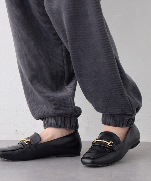 Viola e Viola（ヴィオラエヴィオラ）の「毛布のような温かさ　楽ぽか裏ファージョグパンツ（その他パンツ・レディース・モカ/チャコール/アイボリー/ブラック・LL/L/M）」の14枚目の写真