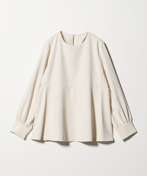 セール】ツイル ペプラムブラウス ＜A DAY IN THE LIFE＞（シャツ