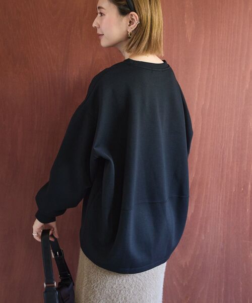 （新品）PINUE コクーンポンチスウェット（BLACK） セール】コクーンポンチプルオーバー（スウェット）｜AMERICAN HOLIC