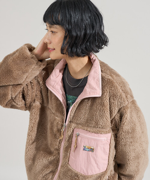 FREAK'S STORE（フリークスストア）の「配色 リバーシブル ボア